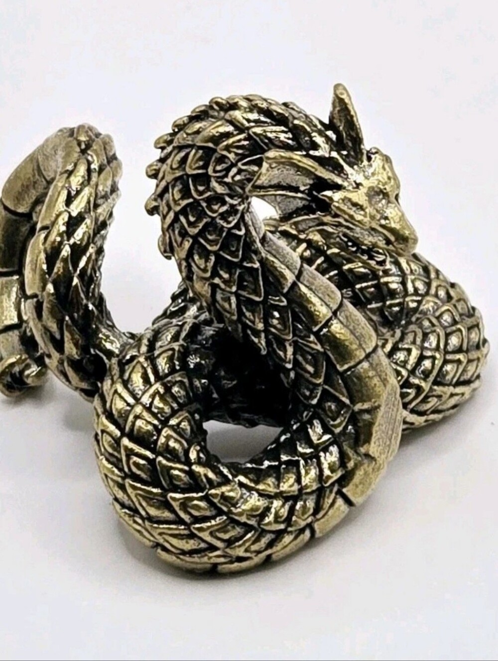 Pure Copper Zodiac Snake Table Small Ornaments Cobra Antique Play Bronze Tea Pet
